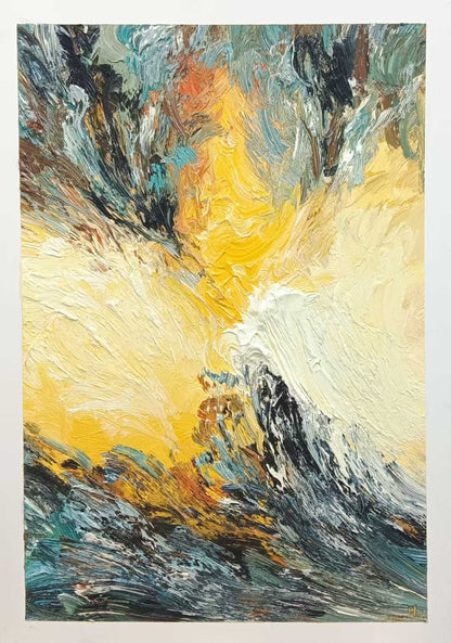 Tableau à l’huile personnalisé – Peint entièrement à la main