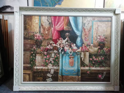 Tableau à l’huile personnalisé – Peint entièrement à la main